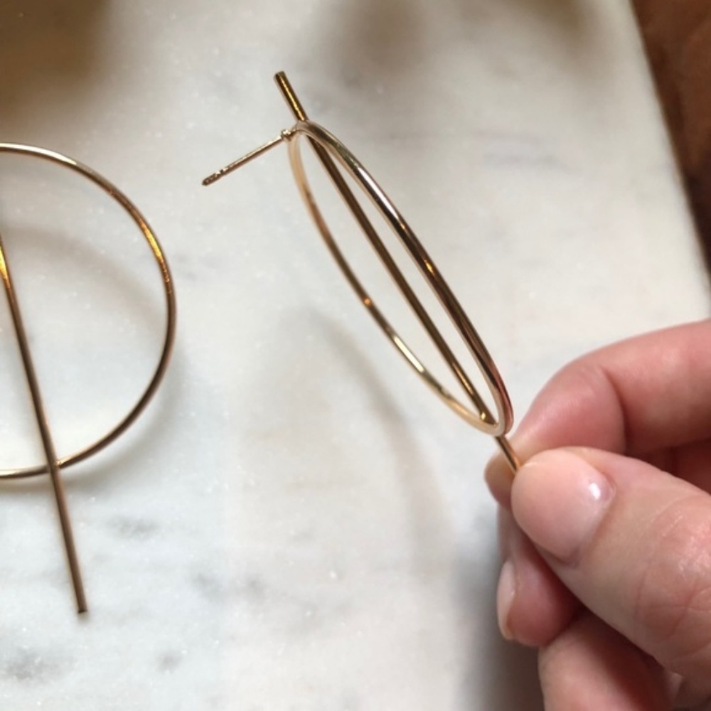 The Felix - Geometric  Hoops - Picture 3 of 4